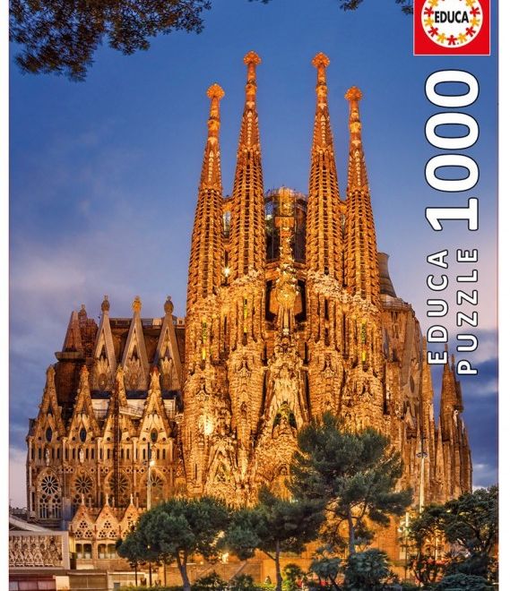 Puzzle 1000 prvků Sagrada Familia