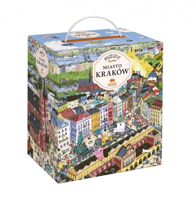 Puzzle Puzzlove Město Krakov 1000 prvků