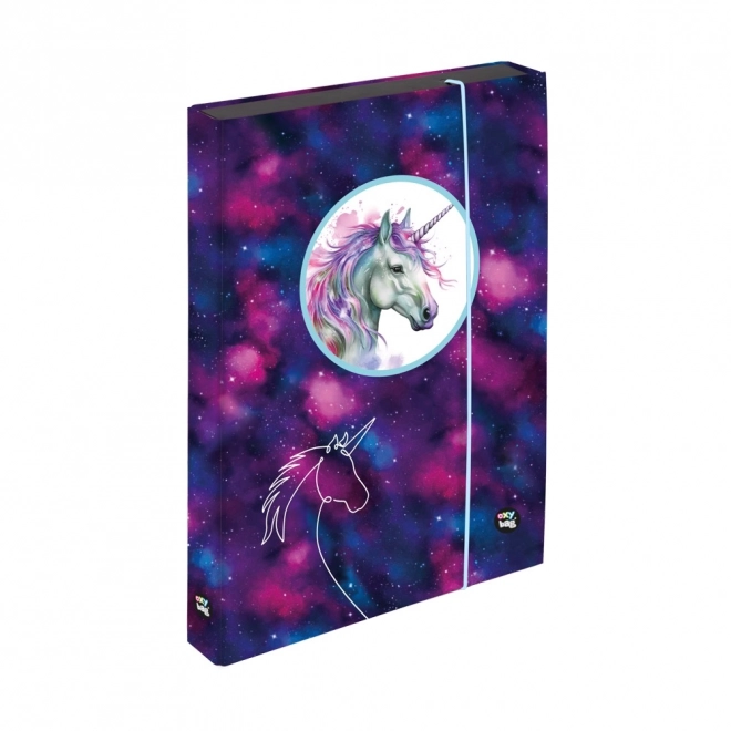 Box na sešity A4 Jumbo Unicorn