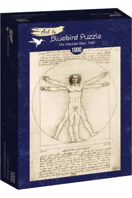 Puzzle Vitruviánský muž od BLUEBIRD