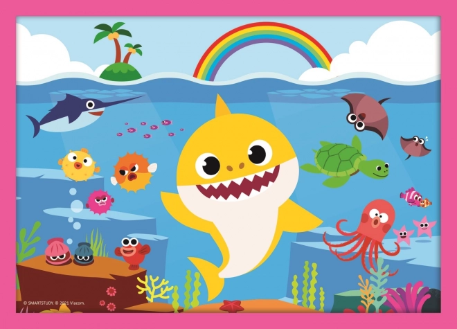 Puzzle 4v1 - Baby Shark