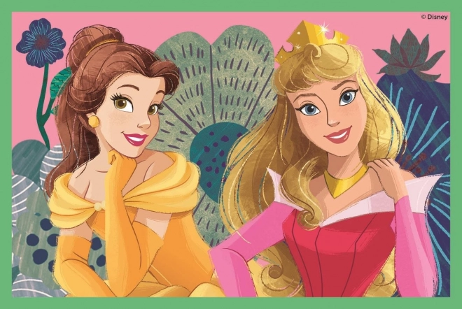 CLEMENTONI Obrázkové kostky Disney princezny, 6 kostek