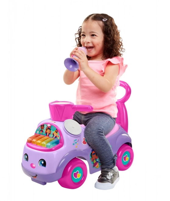 Fisher Price Hudební průvod Rider fialový