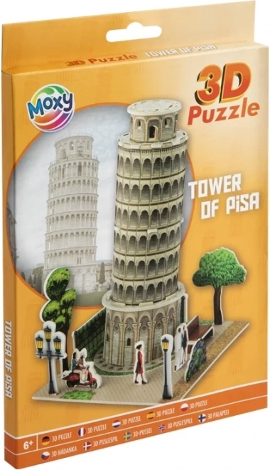 GRAFIX 3D puzzle Šikmá věž v Pise 21 dílků