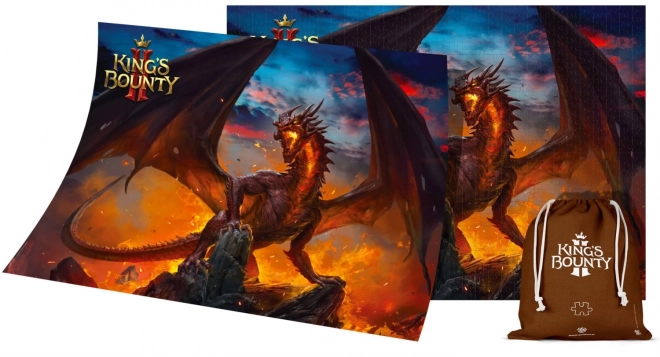 GOOD LOOT Puzzle King’s Bounty II: Dragon 1000 dílků