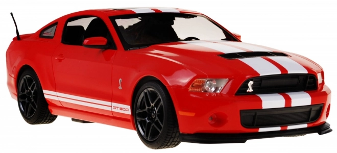 Ford Shelby Mustang GT500 červený RASTAR model 1:14 na dálkové ovládání + dálkové ovládání