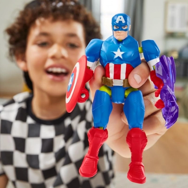 Avengers Mixmashers Kapitán Amerika figurka