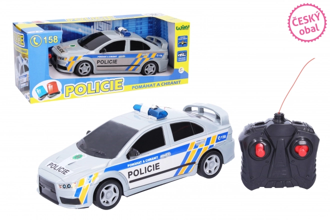 Auto RC na dálkové ovládání policie ČR 23 cm - Český obal