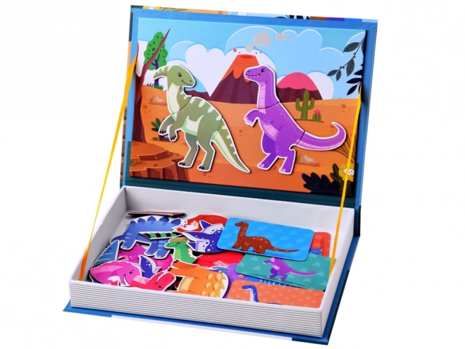 Magnetické puzzle Dinosaurus 36el ZA4408