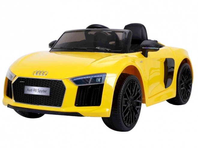 Dětské autíčko na baterie Audi R8 Spyder – Žlutá