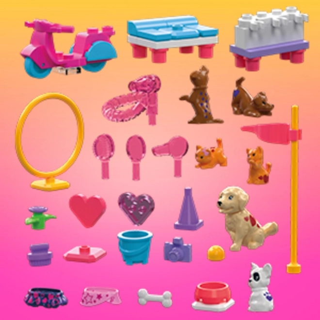 Barbie Color Reveal bloky Výcvik a péče o zvířata