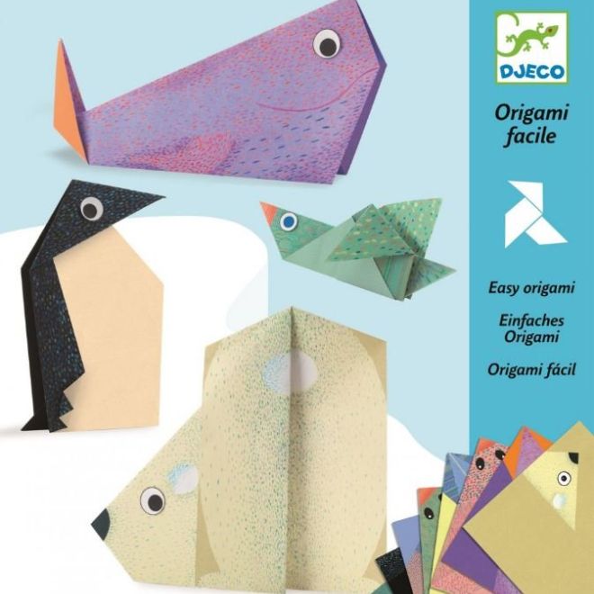 DJECO Origami Polární zvířátka