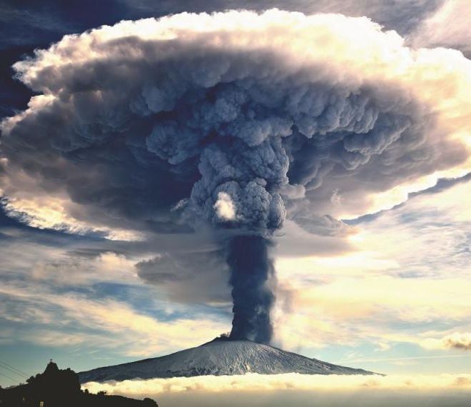 Sopka Etna 1000 dílků