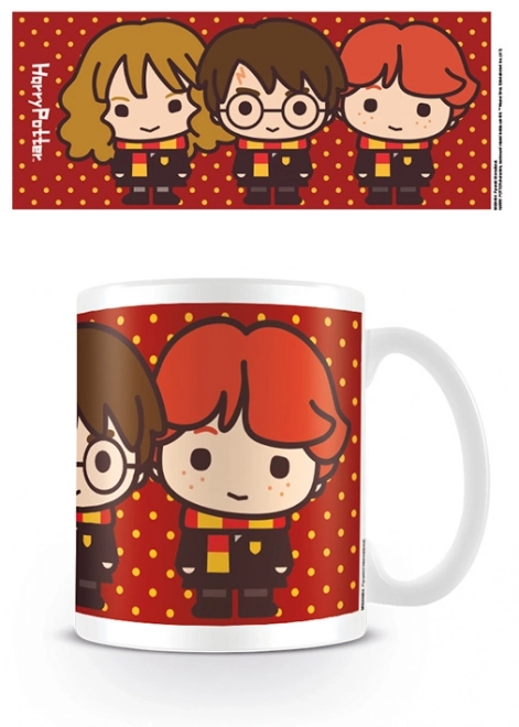 Hrnek Harry Potter (Harry Hermiona Ron Chibi), 3