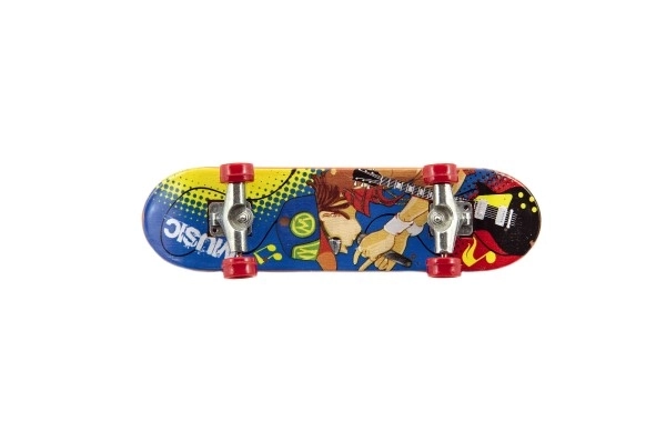 Prstový skateboard s rampou - 10 cm