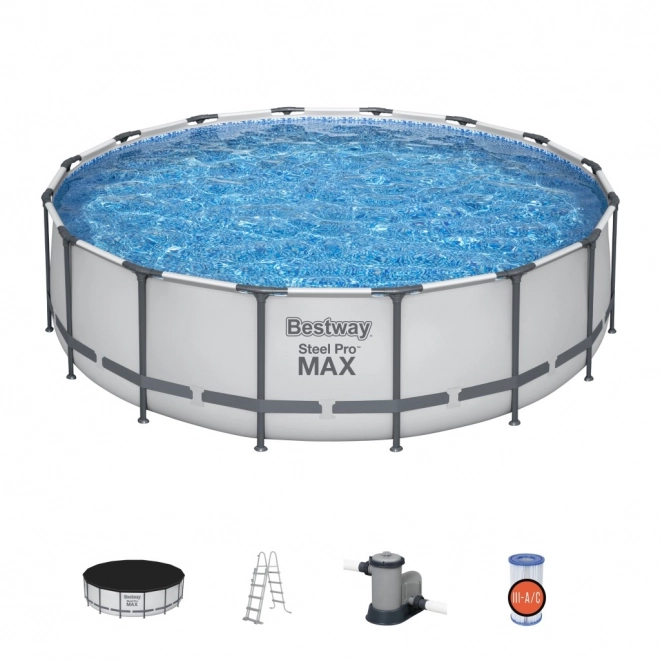 Bazénový set Steel Pro MAX 4,88 m x 1,22 m