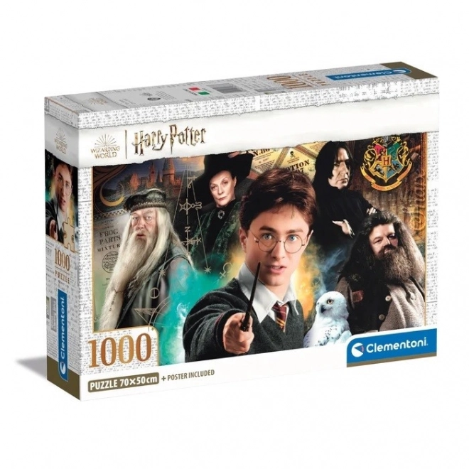 Puzzle 1000 dílků Kompaktní Harry Potter