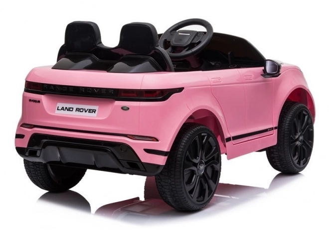 Dětské elektrické autíčko Range Rover Evoque růžové