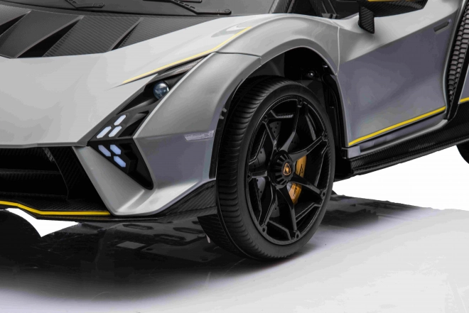 Dětské elektrické autíčko Lamborghini Invencible šedé