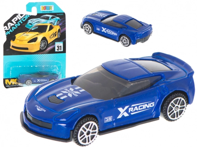 Kovový model auta – Modrý