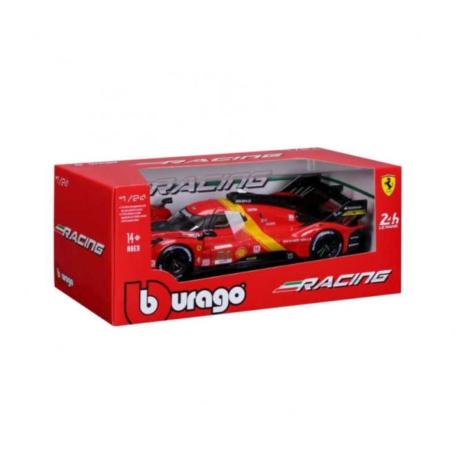 Bburago 1:24 Ferrari  Racing -  499P LMH - Red #51