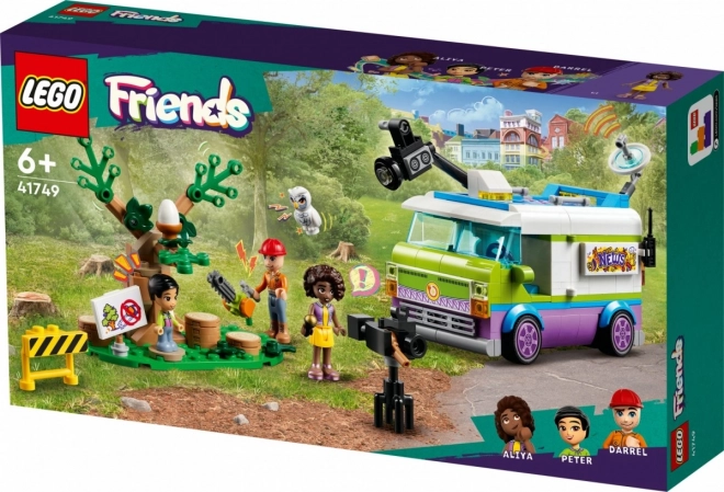 LEGO® Friends 41749 Novinářská dodávka