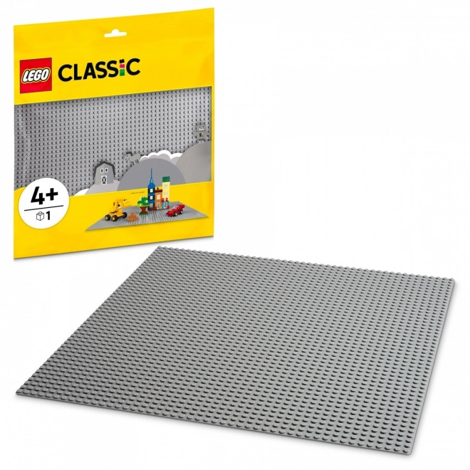 LEGO Classic 11024 Šedá podložka na stavění