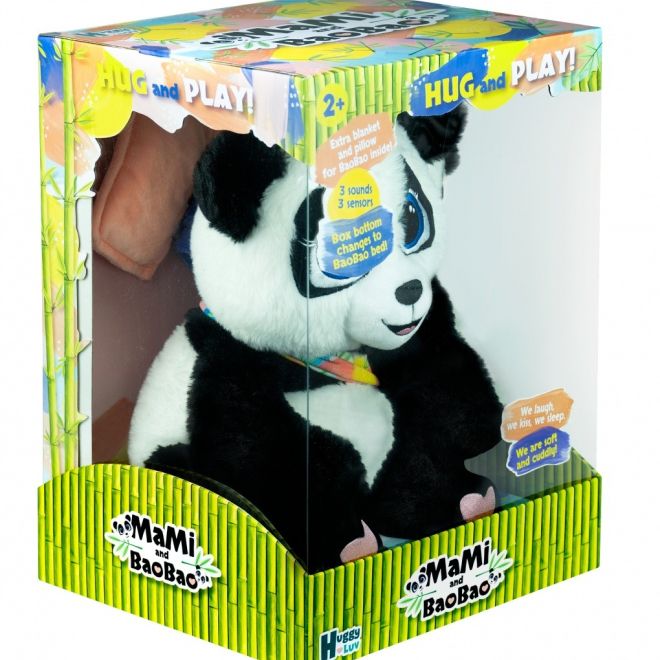 Interaktivní maskot Panda Mami a Baby Panda BaoBao