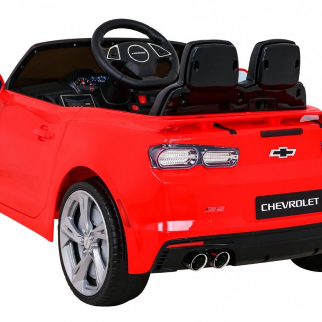 Chevrolet Camaro 2SS Červená baterie + dálkové ovládání + EVA kola + pomalý start + zvuky světel