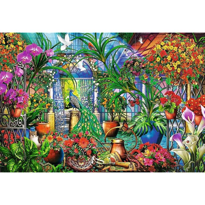 Puzzle 1500 prvků - Tajná zahrada