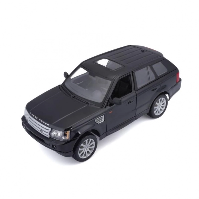 Model Bburago Range Rover Sport černý v měřítku 1:18