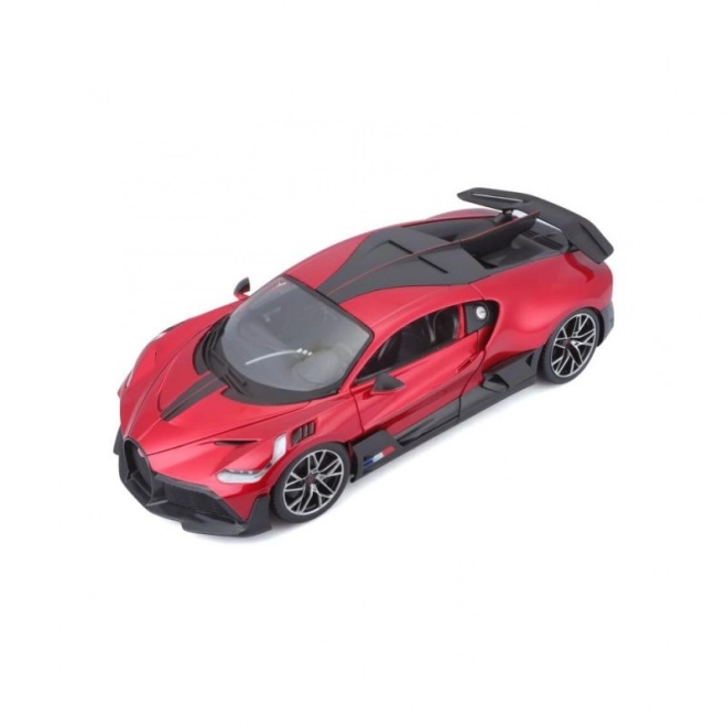 Bburago model Bugatti Divo červený 1:18