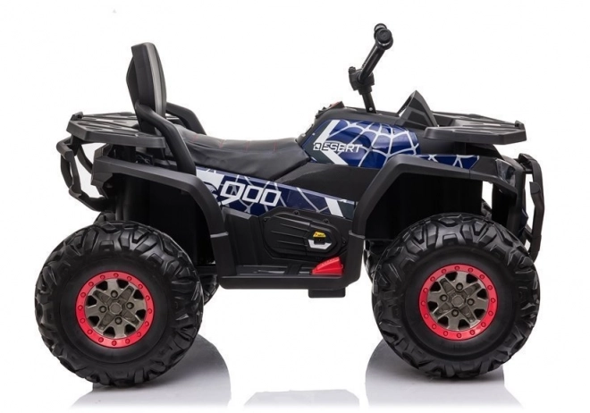 Dětská čtyřkolka na baterii XMX607 modrý lak spider