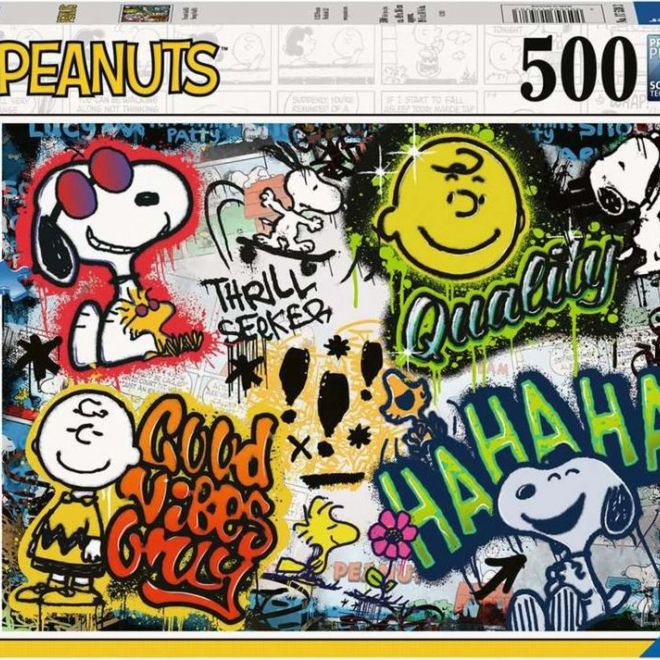 RAVENSBURGER Puzzle Peanuts 500 dílků