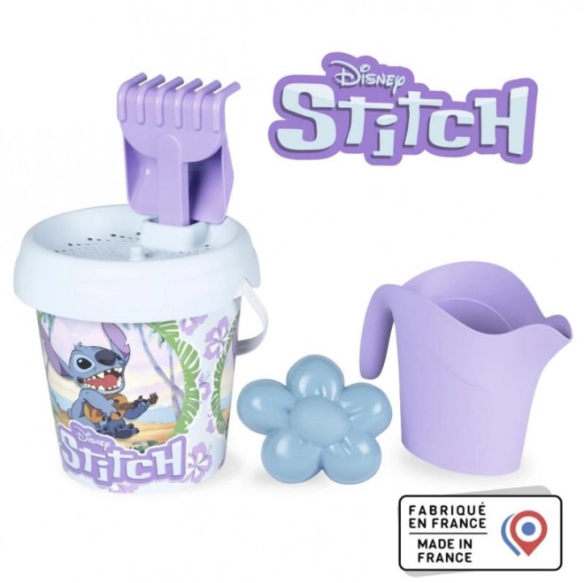 Kyblíček Stitch s konvičkou a příslušenstvím
