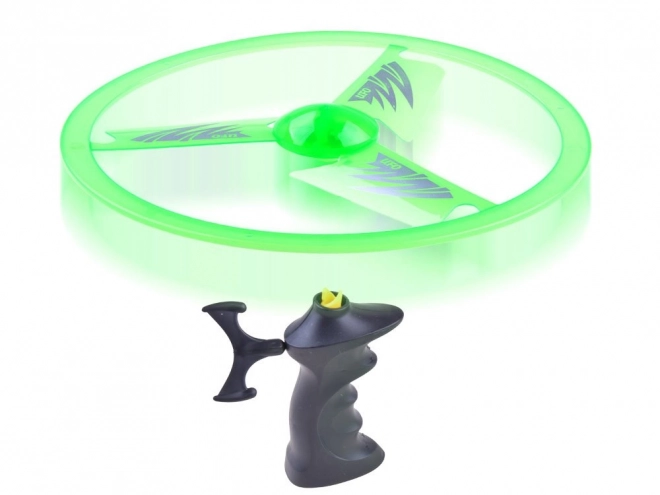 Disc zburător cu efect de lanț luminos SP0639 – Zelená