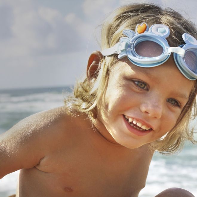 Dětské plavecké brýle - Sonny the Sea Creature Blue