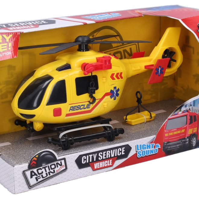 Záchranářský vrtulník s navijákem 31 cm