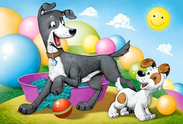 Puzzle Zvířecí maminky a mláďata