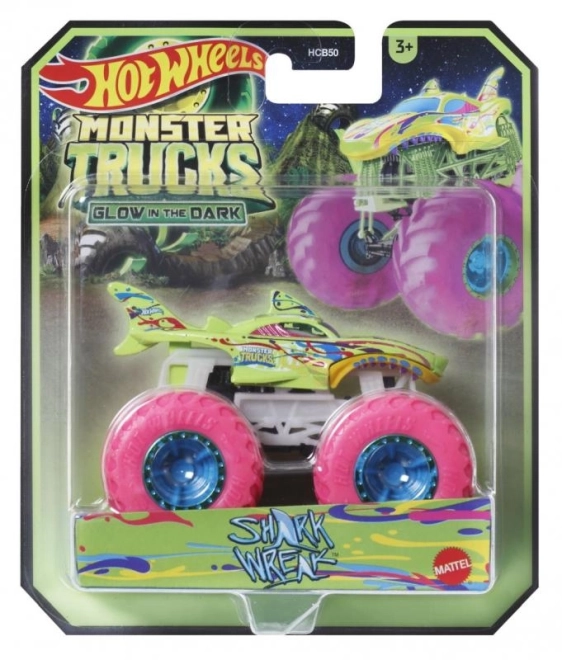 Hot Wheels Monster trucks svítící ve tmě HCB50 TV