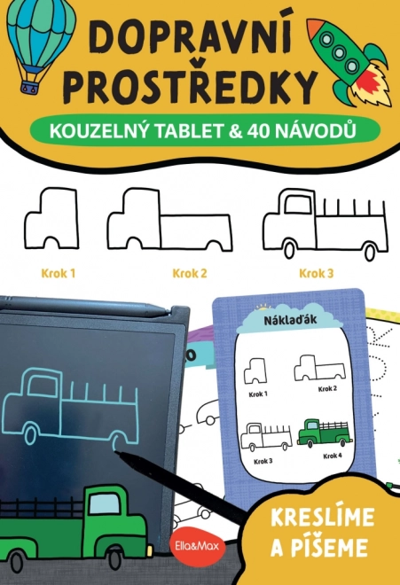 Kouzelný tablet & 40 návodů – DOPRAVNÍ PROSTŘEDKY