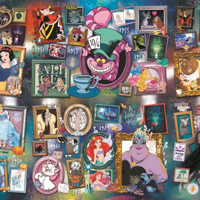TREFL Puzzle UFT Disney: V průběhu let 9000 dílků