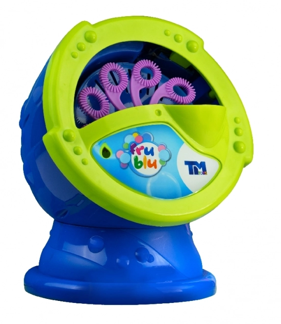 Bublifuk FRU BLU stroj na tvoření profesionálních bublin + náplň 0,5L v krabici 24x21x15cm