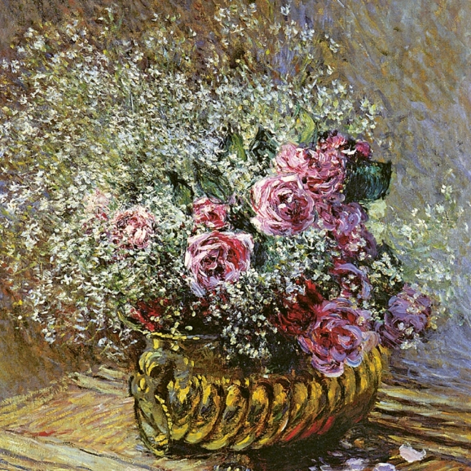 Poznámkový kalendář Claude Monet 2024, 30 × 30 cm