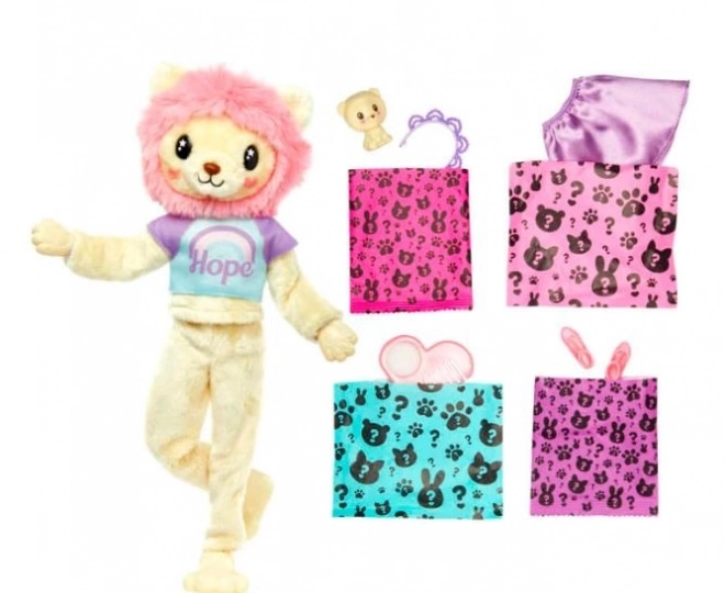 BARBIE Panenka Cutie Reveal, Lev