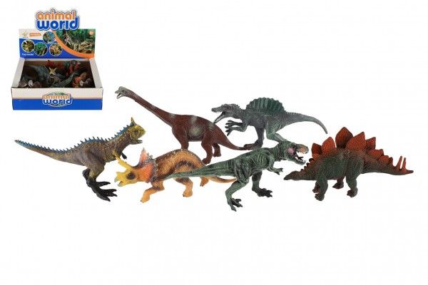 Zvířátko dinosaurus plast 15-22cm mix druhů