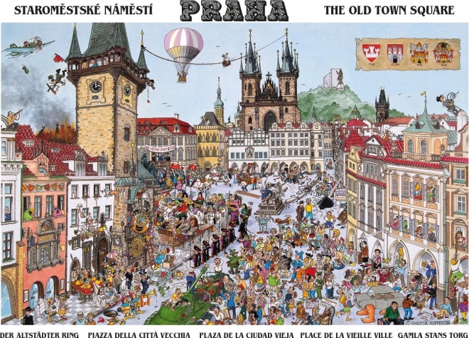 Puzzle Staroměstské náměstí 1000 dílků