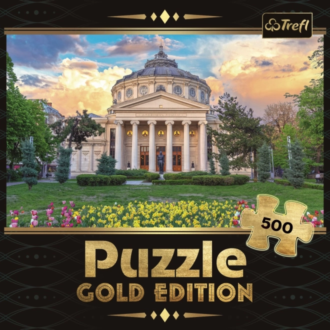 Puzzle Rumunského Athenea Zlaté vydání