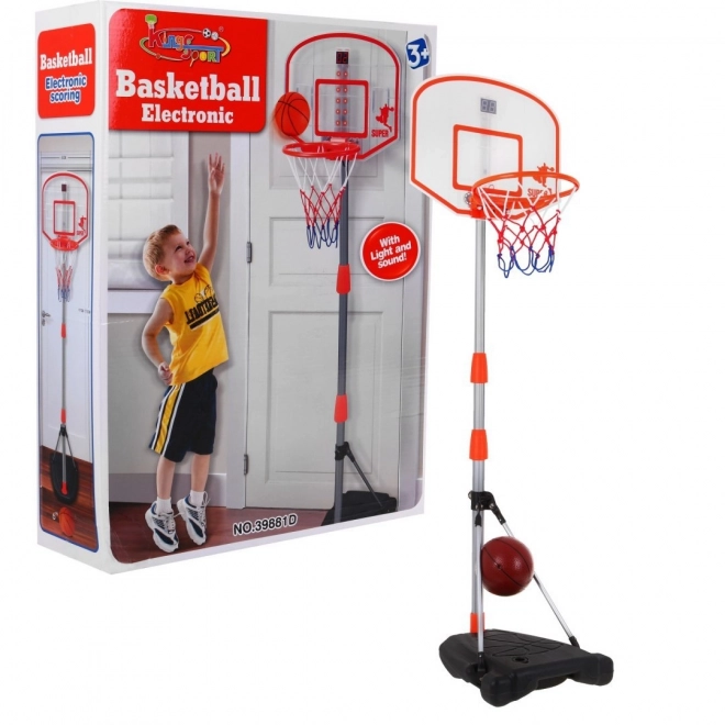 Basketbalový koš 170 cm Elektronické počítadlo bodů