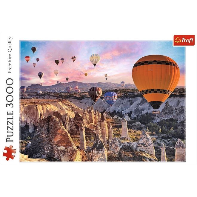 Puzzle 3000 prvků, Balóny nad Kapadocií